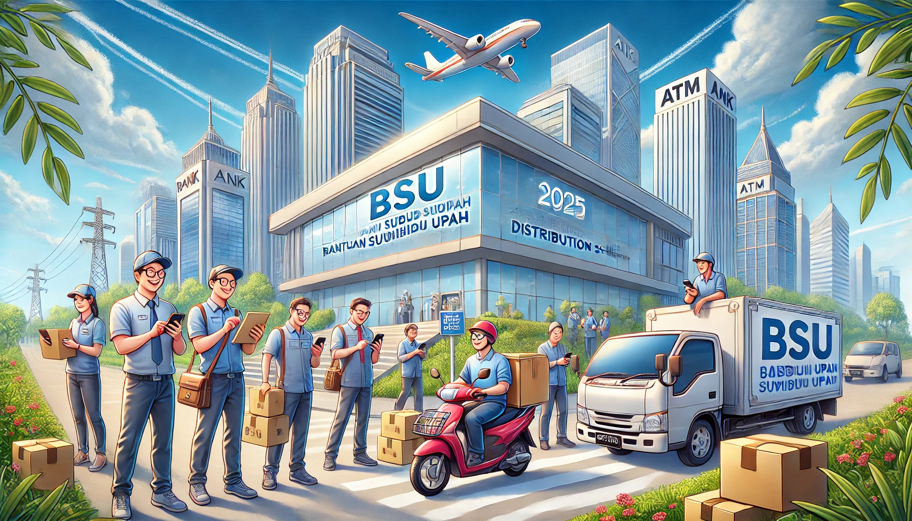 bsu 2025 diberikan berapa bulan sekali
