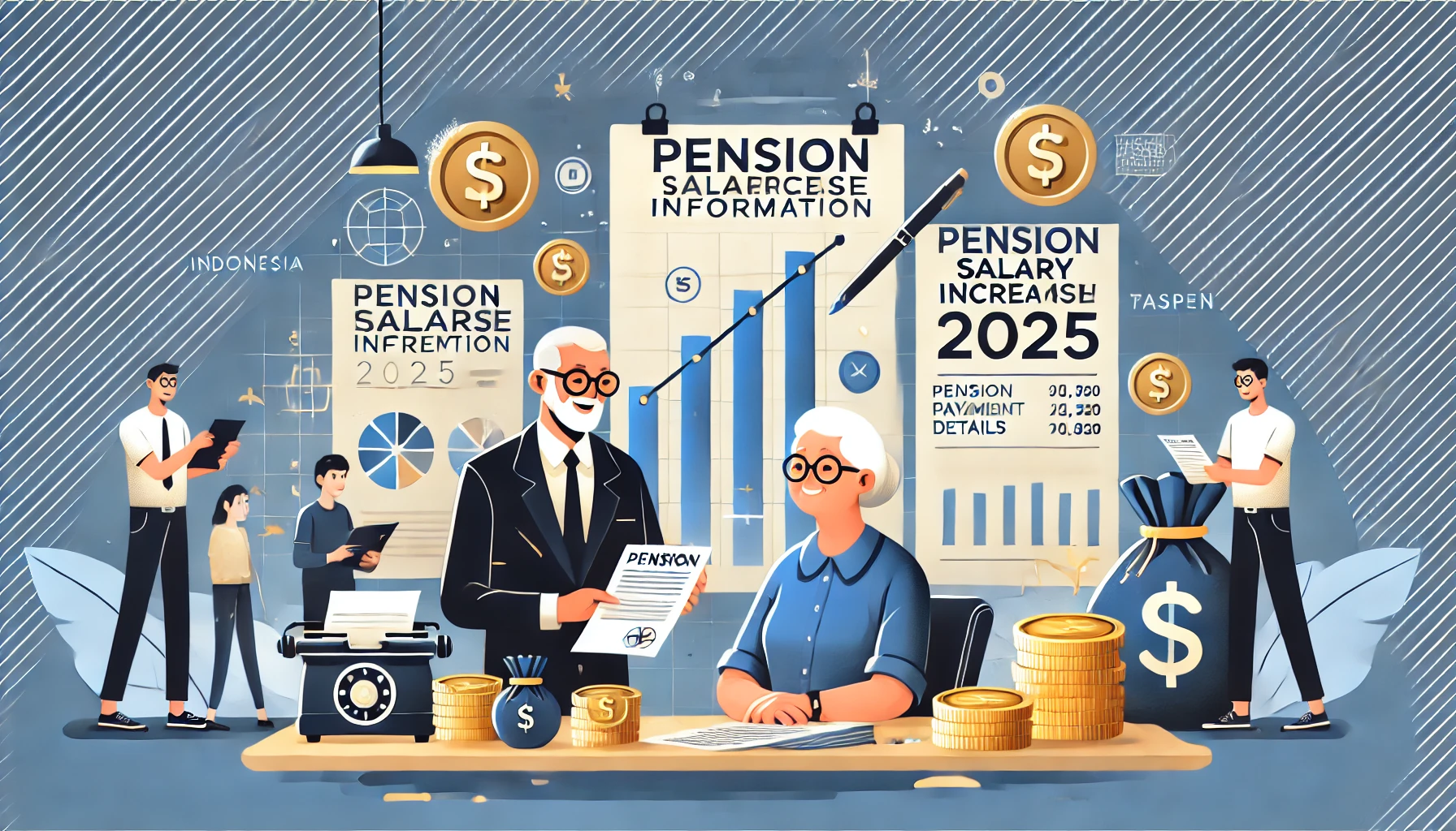 info taspen kenaikan gaji pensiunan 2025