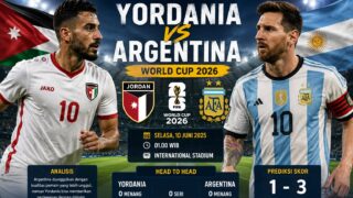 Prediksi Yordania vs Argentina