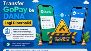 Transfer Gopay Ke Dana Lagi Diperbaiki
